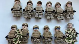 Лего Военный Отряд. Lego.