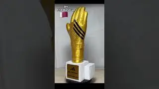 Cleaning The World's DIRTIEST Golden Glove Trophy! 