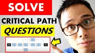 CRITICAL PATH QUESTIONS MADE EASY | CAPM EXAM PREP 2021 | PMP EXAM PREP