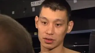 Jeremy Lin 04.25 G3 post-game vs Trail Blazers