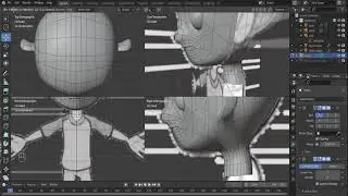Extruding the torso (Modeling)