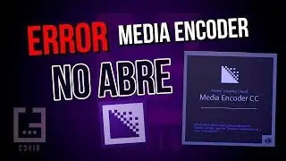 COMO SOLUCIONAR EL ERROR DE ADOBE MEDIA ENCODER CS6 NO ABRE - TUTORIAL DEFINITIVO - SOLUCION
