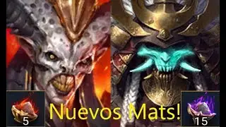 Nuevos materiales!! Limaduras y polvos.