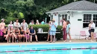 Ladybugs Leo swim team graduation ceremony 2023