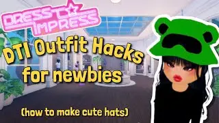 DTI Outfit Hacks for Newbies (how to make cute hats)