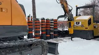 AB-75S on CASE CX750SR in Toronto