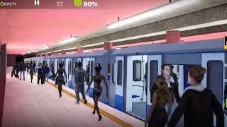 Subway Simulator 3D : Trains Eastern Europe Orbit Line Route with 81-760 Train