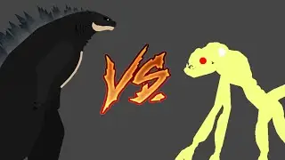 Legendary Godzilla vs Cloverfield (Stick Nodes Animation)
