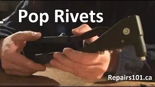 Pop Rivets - Garden Hose Hanger Fix