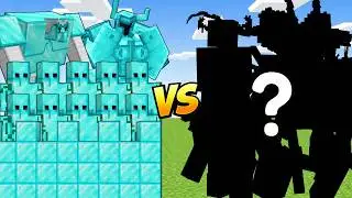 DIAMOND CASTLE vs THE STRONGEST MOBS