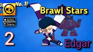 Brawl stars Edgar | walkthrough #2 ( ios, android )