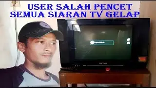servis k vision semua siaran tv gelap di parabola jaring