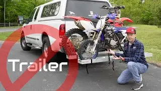 #blackwidow Pro AMC-600-2 Double #dirtbike Carrier Review | #diy Install & Setup  | Get A Great Deal