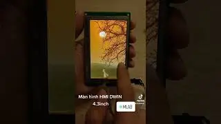 [MLAB.VN] Màn hình HMI UART 4.3inch TFT IPS DWIN, 800x480 Cảm ứng điện trở 