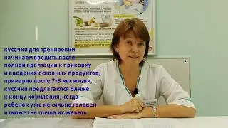 Прикорм кусочками у младенцев