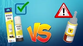 Tinta Original Epson vs Generica
