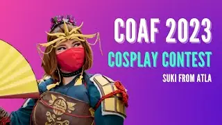 Colorado Anime Fest 2023 Cosplay Contest - Suki from Avatar