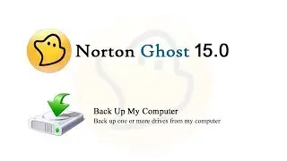 Creating windows back up through Norton Ghost 15.0