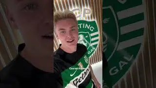🗣️ A mensagem do mais recente Leão para os Sportinguistas 🦁 #Harder #ConradHarder #SportingCP