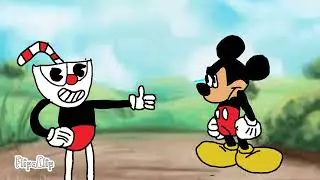 Mickey Mouse vs cuphead animation
