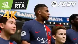 Ea Sports Fc 24 - Psg vs Juventus | 4K Ultra Graphics - Full Match | 4K PC