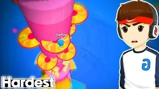 Playing Hardest Map Ever in Stumble Guys