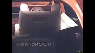 Leagane.Ro - Scaun auto Transformer T Isofix - impact vazut din spate