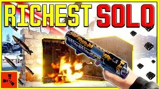 RICHEST solo PLAYER RAIDS in RUST?! - Terra Rusticus PvP Raiding (Rust Modded Raids)