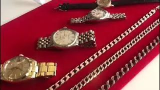 4 Rolexes and 3 Gold Chains