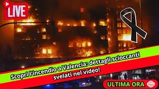 Scopri l'incendio a Valencia: dettagli scioccanti svelati nel video!