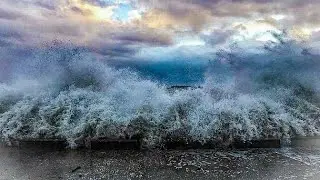 ШТОРМ 8 баллов Черное море