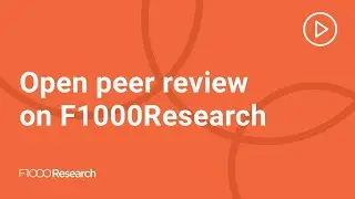 Open Peer Review on F1000Research