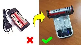Look at this ! You can make your own 18650 Battery Charger at home