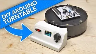 DIY Battery Powered Display Turntable feat. Arduino and Fusion360