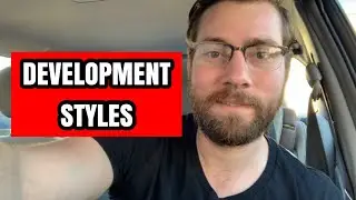 There are 3 types of software development.