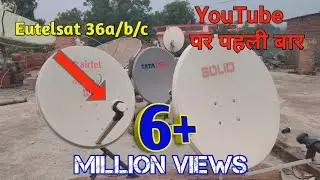 Eutelsat 36A/36B @ 36° East dish setting