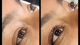 Lash Lift & Tint with me + Before & After | Solo Esthetician