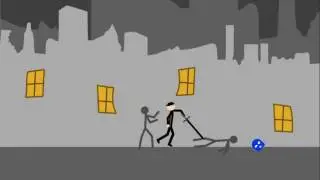 стикфильмы бой с гопником