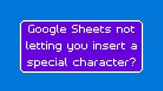 Inserting Special Characters in Google Docs - Mr Pauller