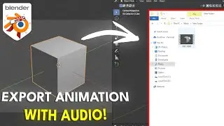 How to Export Animation With Audio in Blender
