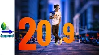 Snapseed App - Happy New Year 2019 Photo Editing || Snapseed Manipulation Editing Tutorial