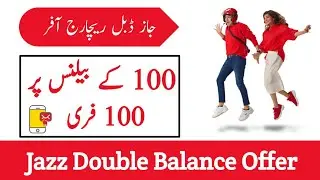 Jazz Double Balance Offer Full Recharge Offer|Jazz Free Internet|JazzCash