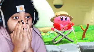 NEW KIRBY GAMEPLAY! Kirby and the Forgotten Land NEW TRAILER REACTION!