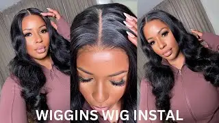 This wig is EVERYTHING! Pre Plucked & Pre Bleached | Best Glueless Ready Go Wig Ft. Wiggins Hair