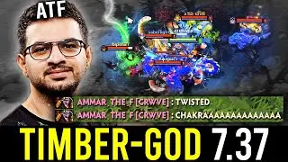 ATF BEST HERO TIMBERSAW LOOKS LIKE in 7.37 PATCH..
