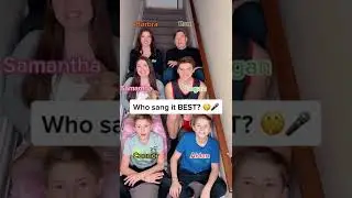 WHO SANG IT BEST?!? 🤫🎤 