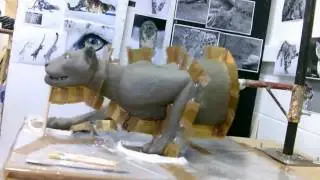 Snow Leopard moulding part 1