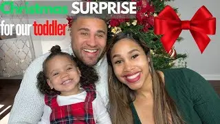 CHRISTMAS SURPRISE FOR OUR TODDLER!