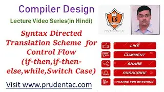 Syntax Directed Translation Scheme for Flow control statements and Switch Case in intermediate code