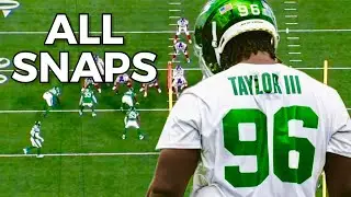 Jets UDFA Leonard Taylor III Three-Sack Game | Every Snap